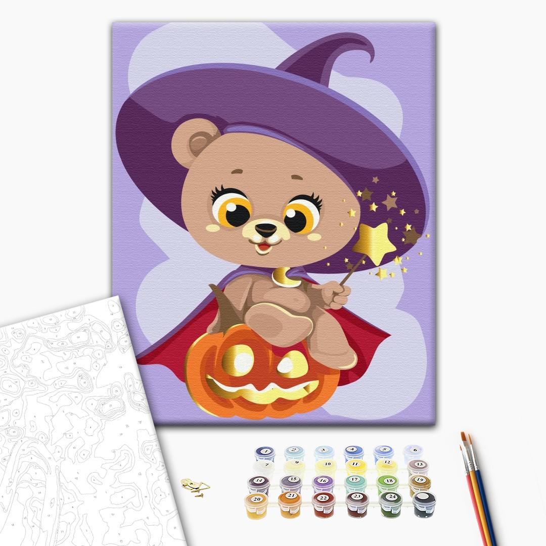 Painting by numbers Magic Bear (KBS0085)